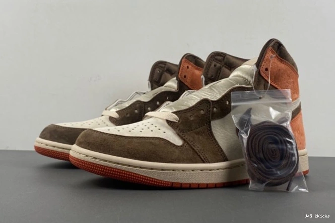 Clay 52 Jordan  Lightweight Dusted Retro High 1 (Women's) OG FQ2941-200 SP 0707